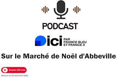Podcast dans l'émission T'es d'min coin sur France Bleu par Maxime Schneider 