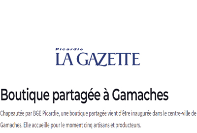 Article de Isabelle Boidanghein pour Picardie la Gazette