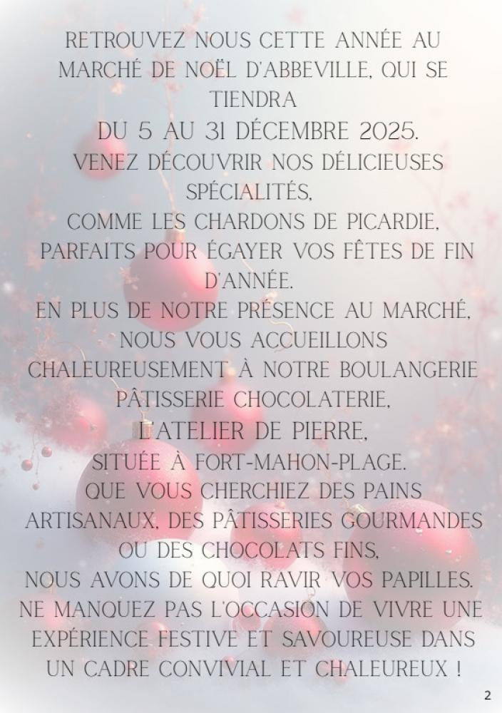 Pâtisserie Noël Abbeville